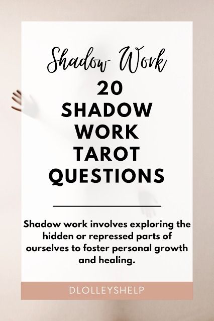 DLOLLEYS HELP: 20 Shadow Work Tarot Questions Shadow Work With Tarot, Shadow Work Tarot Questions, Questions For Shadow Work, Shadow Tarot Spread, Tarot Shadow Work, Tarot Journal Prompts, Shadow Work Tarot Spread, How To Start Shadow Work, Shadow Work Tarot