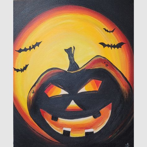 Spooky Pumpkin Paint-Night Event Gator's Shack Loxahatchee Pumpkin Carving Night, Shack Restaurant, Pumpkin Paint, Cute Easy Paintings, Paint Night, Discover Card, Spooky Pumpkin, Crafts Jewelry, Step By Step Painting