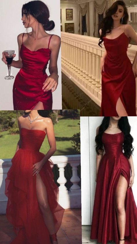 Gorgeous Prom Dresses, Classy Prom Dresses, Prom Dress Inspiration, Cute Prom Dresses, Pretty Prom Dresses, Fairytale Dress, Red Dresses, Prom Outfits, Glam Dresses