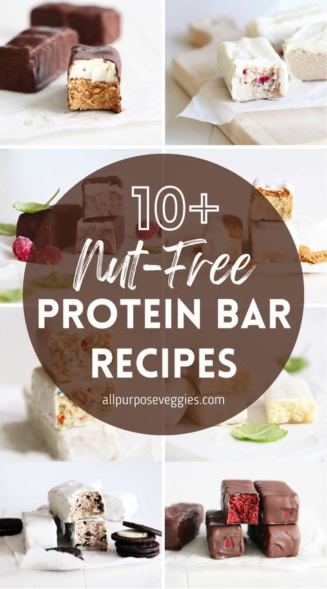 Nut Free Protein Bar, Birthday Cake Protein Bars, Diet Friendly Desserts, Nut Free Snacks, Low Carb Protein Bars, Healthy Protein Bars, High Protein Bars, Coconut Protein, Strawberry Protein