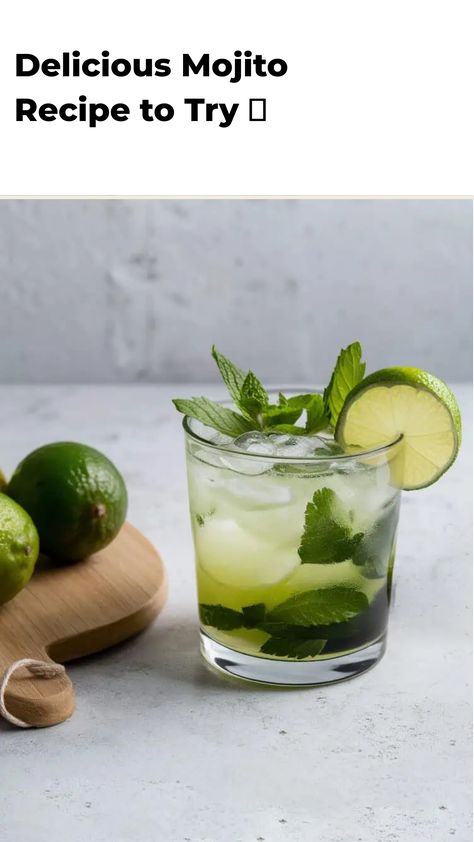 Looking to shake up your cocktail game? Try this refreshing Mojito recipe that will transport you to a tropical paradise with every sip. Fresh mint, zesty lime, and a hint of sweetness combine perfectly in this classic drink. Whether you're hosting a summer gathering or simply unwinding after a long day, this is the perfect drink to enjoy solo or with friends. Get ready to feel like you're lounging on a beach under the sun – Cheers to good times and delicious drinks! Best Mojito Recipe, Easy Mojito Recipe, Mojito Recipe Classic, Mint Julep Cocktail, Rum Swizzle, Mojito Drink, Classic Mojito, Mint Mojito, Refreshing Cocktail