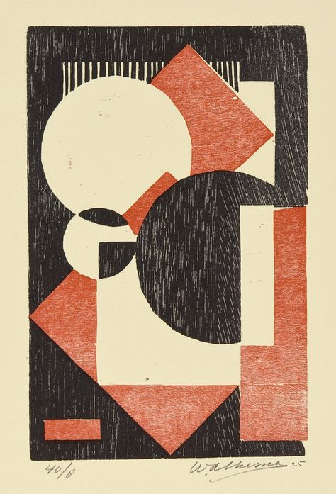 Wobbe Alkema (Dutch, 1900-1984)  Composition red & black I, 1925 Elements Of Design Shape, Shape Composition, Shapes Composition, Abstract Quilt, Geometric Shapes Art, Geometric Design Art, Graph Paper Art, Design Basics, Abstract Composition