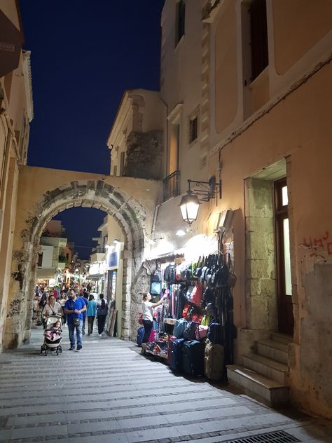 Old town Rethymno, Crete Greece Rethymno Crete Old Town, Rethymno Crete, Crete Greece, Crete, Old Town, Greece, Street View, Travel