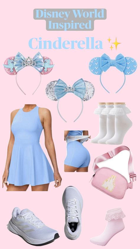 Cinderella inspired Disney world outfit! All on my Amazon storefront Cinderella Disneybound, Disney Vacation Outfits, Disney Park Outfit, Cinderella Outfit, Disney Bound Outfits Casual, Disney Outfits Women, Disney Princess Tiana, Disney Themed Outfits, Disney World Pictures