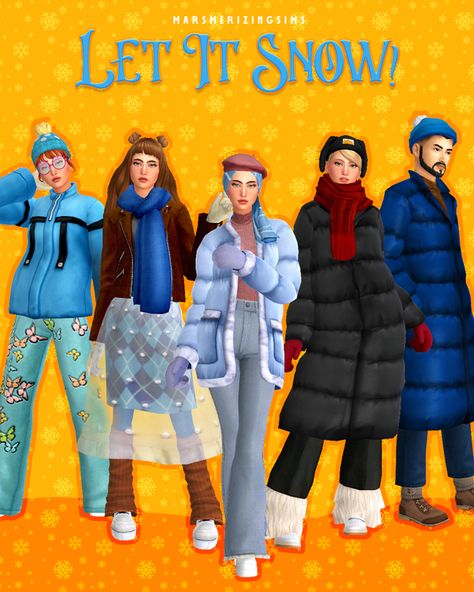 Cc Packs, The Sims 4 Lots, Fun In The Snow, Sims 4 Cas Mods, Sims 4 Body Mods, Sims 4 Teen, Sims 4 Dresses, Sims 4 Cc Packs, Sims 4 Collections