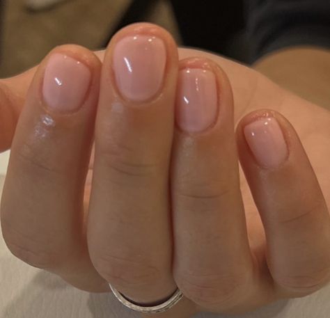 Short Natural Nails, Short Gel Nails, Subtle Nails, Simple Acrylic Nails, Short Nail, Cute Gel Nails, Nail Jewelry, Minimalist Nails, Rhinestone Nails