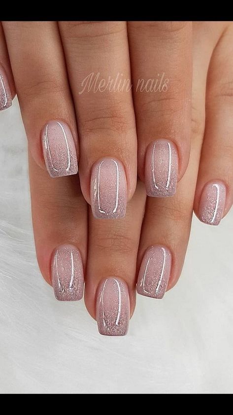 Summer Nails Colors Designs, Unghie Sfumate, Bridal Nail Art, Squoval Nails, Valentine Nails, Glitter Gel Nails, Bride Nails, Colorful Nail Designs, Summer Nails Colors