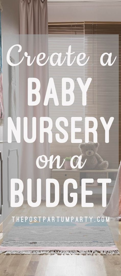 Have limited funds for your baby's nursery? Learn how you can set up a beautiful nursery even on a small budget! Here are decorating and shopping tricks so you can create a beautiful nursery on a budget. Postpartum Party, Nursery On A Budget, Girl Nursery Colors, Nursery Themes Neutral, Baby Nurseries, Baby Shower Photography, Baby On A Budget, Baby Nursery Neutral