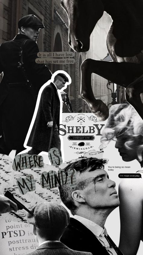 Thomas Shelby Collage, Peaky Blinders Graphic Design, Tomes Shalby Wallpaper, Peaky Blinders Lockscreen, Thomas Shelby Aesthetic, Thomas Shelby Wallpaper, Peaky Blinders Aesthetic, Shelby Wallpaper, Cs Go Wallpapers