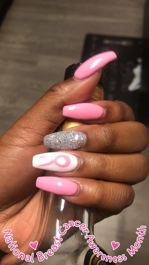 Pink Nails, Gel Nails, Ribbon, Nails, Makeup, Beauty, Make Up