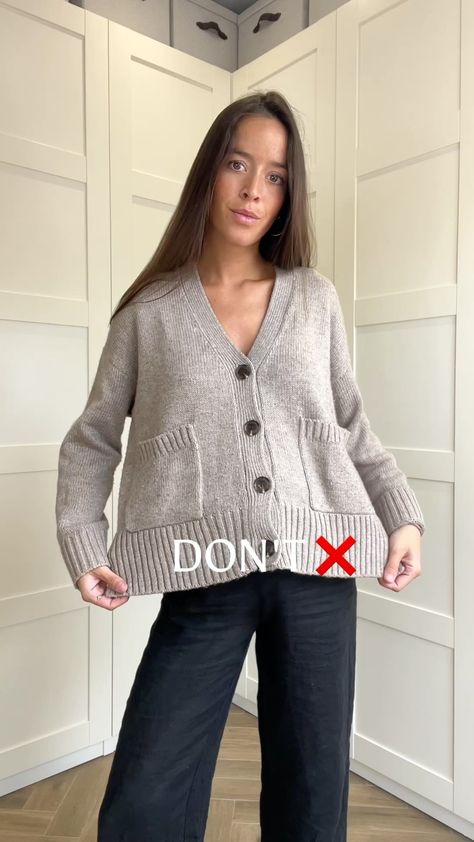 MARIA ALCALDE | ✨ EASY CARDIGAN HACK ✨ #fashion #summer #shirt #hack #fashionhack #outfit #outfits #ootd #fashionstyle #fashionblogger #styleblogger... | Instagram Cardigan Hacks Ideas, Cardigan Hacks, Hack Fashion, Summer Cardigan, Useful Life Hacks, Fashion Summer, Stuff To Do, Life Hacks, Fashion Blogger