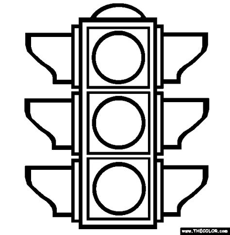 Thema verkeer -> kleurplaat stoplicht Transportation Unit, Transportation Preschool, Transportation Theme, Free Clipart Images, Great Inventions, Light Clips, Online Coloring Pages, Stop Light, Traffic Light