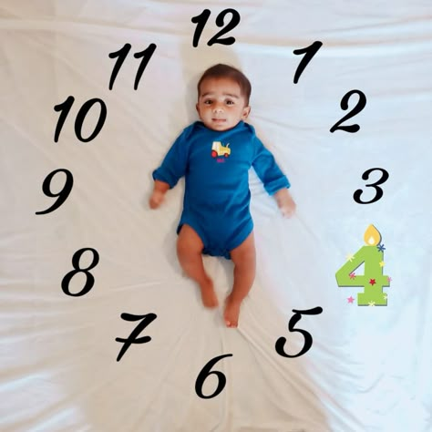 Baby Monthsary Photo Ideas, Baby Easter Ideas, Baby Month Pictures, Photoshoot In Home, Special Background, Baby Shoot Ideas, 5 Month Baby, Baby Boy Images, Photoshoot Boy