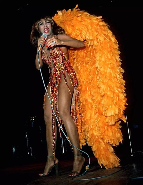 Tina Turner's Best Style Moments Throughout Her Career Cheap Evening Gowns, Moves Like Jagger, Ike And Tina Turner, Sparkly Mini Dress, Embellished Denim Jacket, High Hair, Ella Fitzgerald, Corset Style Tops, Patti Smith