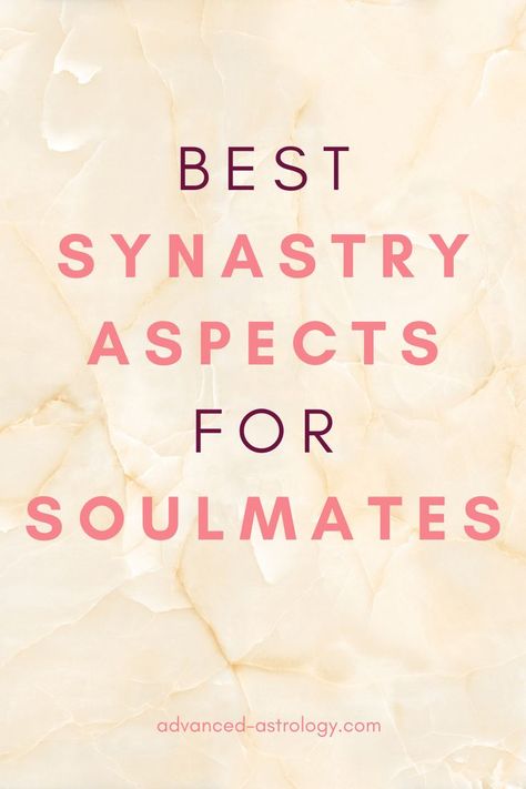 Meeting your soulmate is a dream come true. Learn which are the best synastry aspects for soulmates in astrology! Synastry Aspects, Past Life Astrology, Astrology Compatibility Chart, How To Find Soulmate, Astrology Dates, Soulmate Signs, Relationship Astrology, Soul Mate Love, Soulmate Connection