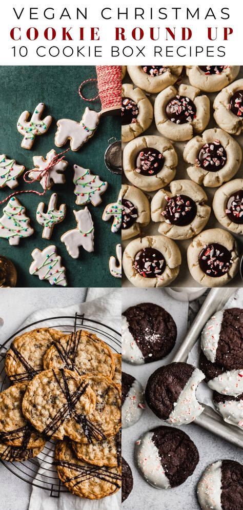 Vegan Spritz Cookie Recipe, Vegan Spritz Cookies, Vegan Holiday Cookies Recipes, Vegan Cookie Recipes Easy, Best Vegan Christmas Cookies, Easy Vegan Christmas Cookies, Simple Vegan Cookie Recipe, Peppermint Thumbprint Cookies, Best Vegan Cookie Recipe