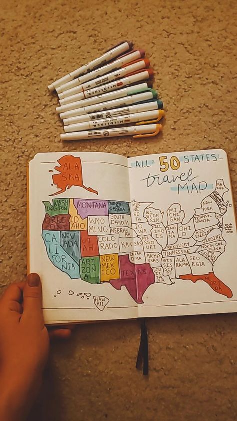 Couples Travel Journal, Bujo Travel Bucket List, Bullet Journal Travel Page, Bulett Journal Page Ideas List, Bucket List Design Layout, Travel Bucket List Bullet Journal, Bucket List Scrapbook, Travel Bullet Journal Ideas, Boyfriend Journal