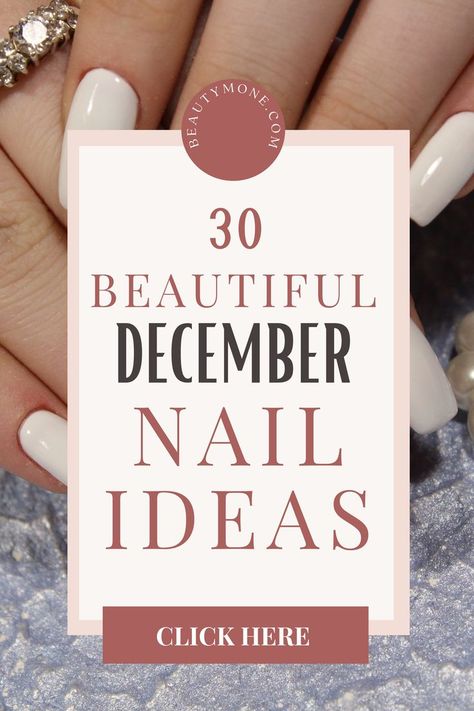 Need nail inspiration? Looking for cute nail design ideas for winter time? Have the most beautiful nails this December. Click here for 30 beautiful december nail ideas. #nailideas #naildesigns #winternails December Nails Ideas 2023, Nail December 2023, Nails December 2023 Trends, Nails 2023 December, Nail Inspiration December, Nail Inspo 2023 Winter, End Of December Nails, Winter Manicure Ideas 2023, Nails Design December