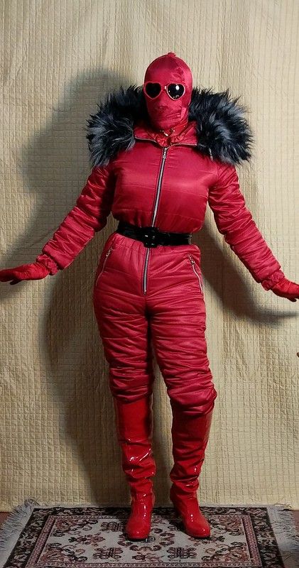 Black Belted Snowsuit | Kallie Scott | Flickr Women's Puffer Coats, Puffer Coats, Ski Suits, Snow Suit, Puffer Coat, Black Belt, Skiing, Puffer, Overalls