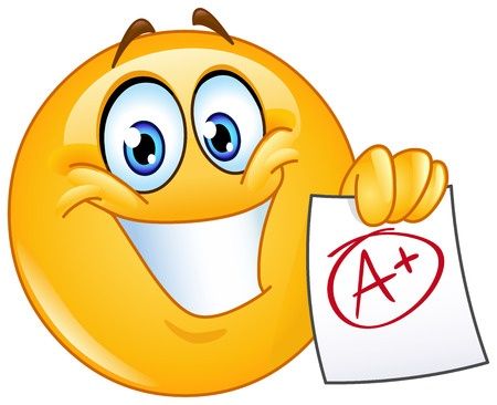 Good Report Card A Plus Grade, Happy Emoticon, Free Emoji, Images Emoji, Emoticons Emojis, Emoji Symbols, Funny Emoticons, Emoji Birthday, Smiley Emoji