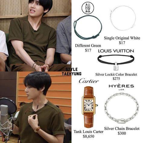 Taehyung's Bracelet, Taehyung Bracelet, Bts Fashion, Drawing Tutorials For Beginners, Diy Bracelets Tutorials, Drama Songs, Pretty Jewelry Necklaces, Korean Drama Songs, All Korean Drama