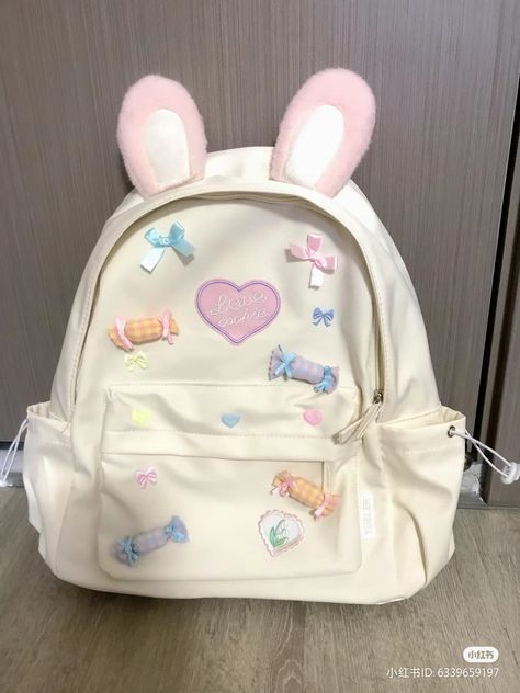 Tas Mini Aesthetic, Tas Aesthetic, Serba Pink, Korean Bags, Cute School Bags, Girls Clothes Patterns, Stylish School Bags, Cute School Stationary, Cute Headers For Twitter