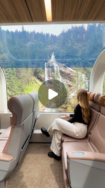 Jasmin Stanley | travel creator on Instagram: "Wait for the view… 😭 This might just be the best way to travel across the west coast of Canada @rockymountaineer 🇨🇦🚂 

#RockyMountaineer #travelcanada #canada #train" Canada Train, Rocky Mountaineer Train, Rocky Mountaineer, Luxury Train, Train Service, Western Canada, Exotic Places, Canadian Rockies, Scenic Routes