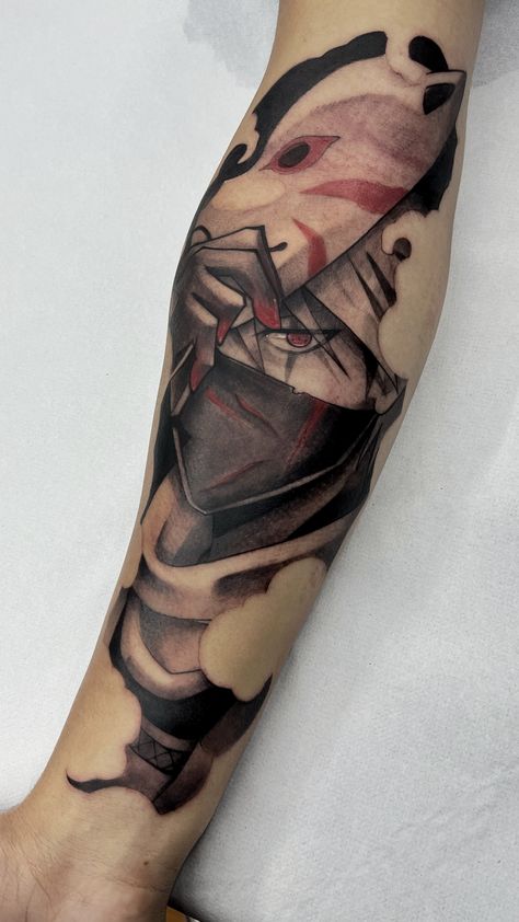 Kakashi Sensei Tattoo, Kakashi Sharingan Tattoo, Shinobi Tattoo, Nikita Tattoo, Hokage Tattoo, Kakashi Hatake Tattoo, Bullish And Bearish Logo, Obito Tattoo, Tattoo Shapes