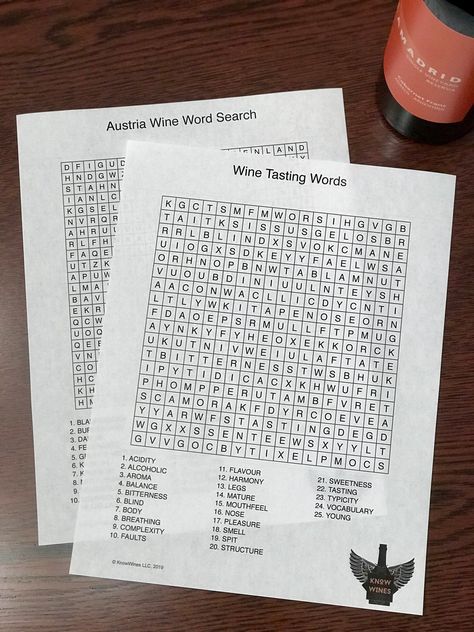 Wine Trivia, Chile Wine, Wine Games, Newsletter Ideas, German Wine, Festival Games, Australian Wine, Word Search Games, Dinner Club