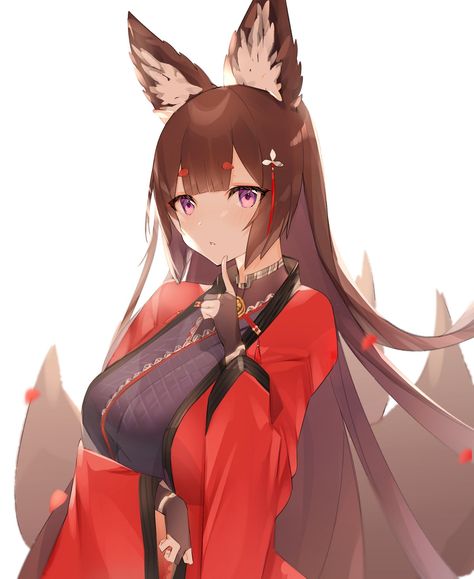 Owari Azur Lane, Azur Lane Amagi, Amagi Azur Lane, Azure Lane, Monster Girls, Girls Gloves, Art Rules, Dnd Stuff, Violet Eyes