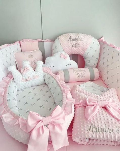 Baby Announcement To Husband, Baby Crib Sets, Sewing Baby Clothes, Baby Boy Room Decor, Baby Booties Pattern, Baby Cradle, Kit Bebe, Baby Bling, Baby Nursery Bedding