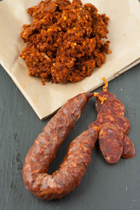 Homemade Chorizo, Spanish Chorizo, Homemade Sausage Recipes, Mexican Chorizo, Chorizo Recipes, Lunch Appetizers, Pork Ham, Chorizo Sausage, Homemade Sausage