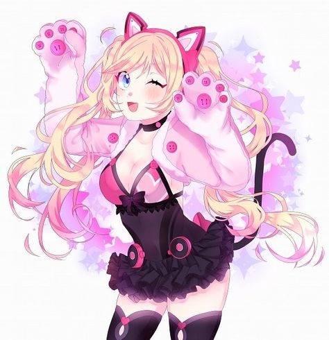 Lucky Chloe Tekken, Lucky Chloe, Chloe, Anime