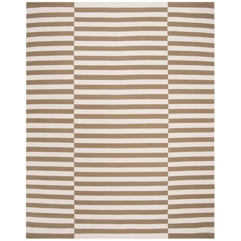 Lauren Ralph Lauren Ludlow Stripe Striped Handmade Flatweave Cotton Sepia Area Rug & Reviews | Wayfair.ca Stripe Rug, Striped Flats, Flatweave Rug, Eclectic Rugs, Cotton Area Rug, Striped Rug, Flat Weave Rug, Cotton Rug, Beige Rug