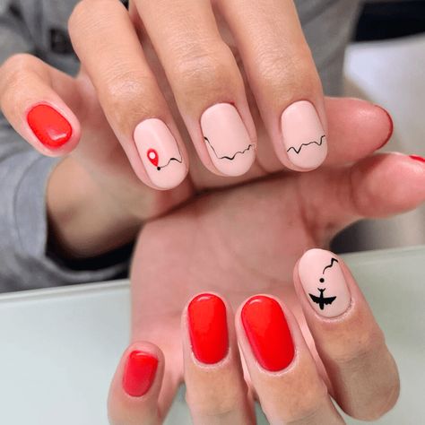 @lunulanaillab Summer Nail Looks, Doing My Own Nails, All Nail Shapes, Nail Lab, Sheer Nails, Themed Nails, Minimal Nails Art, Nail Looks, Magic Nails