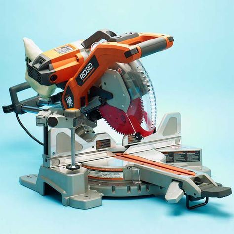 TOH Tested: Sliding Compound Miter Saws - This Old House Miter Saw Reviews, Sliding Mitre Saw, Types Of Saws, Mitre Saw, Miter Saw Table, Sliding Compound Miter Saw, Table Saw Sled, Miter Saws, Used Woodworking Tools