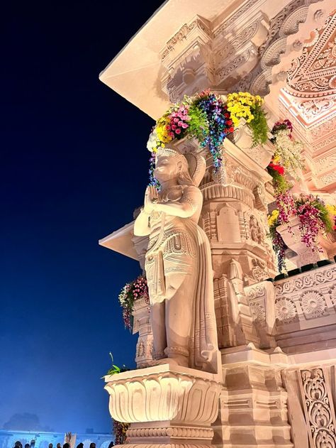 Shree Ram Mandir, Shri Ram Mandir, Ayodhya Ram Mandir, Mandir Decoration, Ayodhya Ram, Night Rides Snapchat, Wallpaper Photo Gallery, Baba Image, Ram Photos