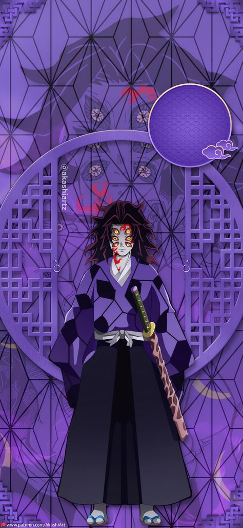 Kimetsu no Yaiba Kokoshibo Wallpaper Iphone, Upper Moon 1 Wallpaper, Kokushibo Wallpaper, Tsugikuni Michikatsu, Upper Moon 1, Kimetsu No Yaiba Wallpaper, Upper Moon, Whatsapp Wallpapers Hd, Kny Ocs