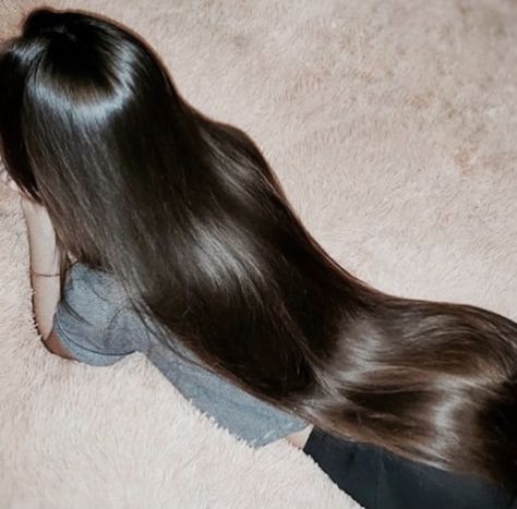 Black Long Healthy Hair, Long Straight Shiny Hair, Long Hair Aesthetic Straight, Long Black Straight Hair Aesthetic, Long Silky Brown Hair, Long Black Shiny Hair, Very Long Dark Brown Hair, Healthy Long Hair Aesthetic, Super Long Hair Aesthetic