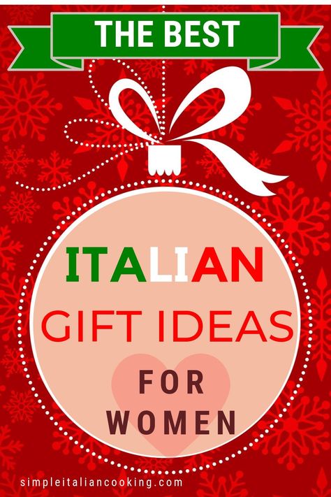 Creative & special Italian Christmas gift ideas for your wife, girlfriend, mother or even sisters! Perfect if she is Italian or loves Italian style! Italian Gifts Ideas, Italian Gift Ideas, Italy Gifts, Dinner Party Gifts, Italian Party, Italian Theme, Italian Gifts, Italian Pride, Italian Family