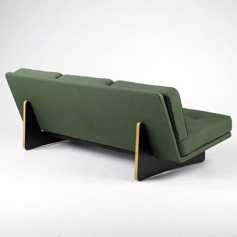 painted plywood sofa KHO LAING LI sofa Artifort France, 1960 plywood, upholstery Plywood Sofa, Cnc Furniture Plans, Painted Plywood, Plywood Design, Kursi Bar, Cnc Furniture, Diy Sofa, Wooden Sofa, Wood Sofa