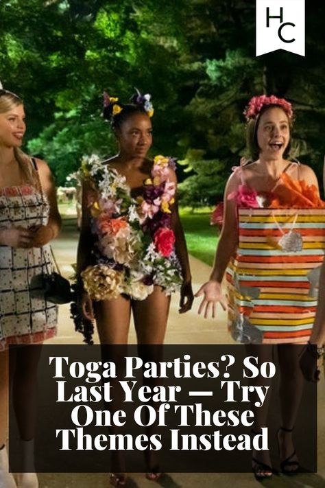 These party themes are *actually* unique. Hilarious Bachelorette Themes, Random Party Themes, Summer Costume Party, Grown Up Theme Party Ideas, Fun Dress Codes For Parties, Fun Dress Up Themes For Adults, Goodwill Party Theme, Fraternity Party Themes, Trending Party Themes 2023