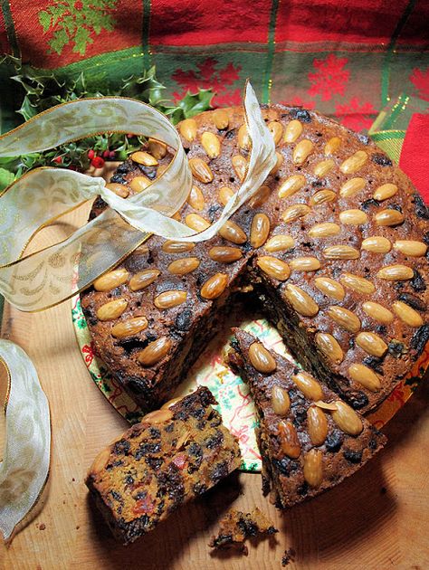 It's cake time again ~ not a cake laden with marzipan and icing, but a buttery fruit cake studded with whole almonds, a traditional Dundee cake. I shared my Wee Whisky Doused Hogmanay Dundee Cakes with you last year, and they are brilliant little Dundee style cakes, however, I gave them all away as gifts this Christmas and the family revolted about the lack of cake, so I made this rather large Dundee cake for New Year. Cake For New Year, Dundee Cake Recipe, Dundee Cake, Fruit Cake Recipe Christmas, Fruit Cake Christmas, Traditional Tea, Scottish Recipes, Sunday Recipes, Fruitcake Recipes