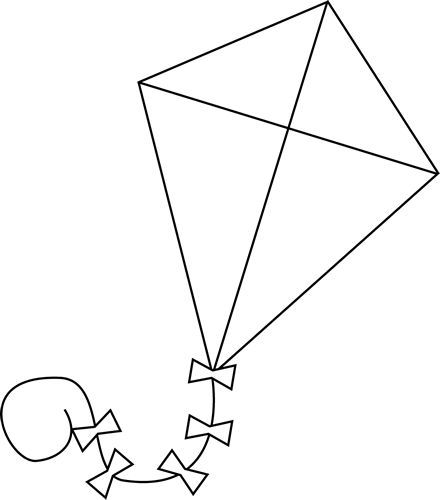 Kite Flying - freedom of the sky. Description from pinterest.com. I searched for this on bing.com/images Kite Template, Kites Craft, Kite Making, Vbs 2024, Clip Art Pictures, Bible School Crafts, Free Clipart Images, Kite Flying, Clipart Black And White