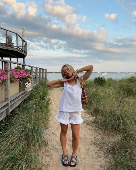 Little moments on the cape 🥹⭐️🦪 . . . summer outfits, summer style, easy outfits, coastal outfits, vacation style, Pinterest style, Pinterest outfit, #cottagecoreaesthetic #matildadjerfstyle #scandistyle #scandinavianstyle Costal Outfit Ideas, Cape Cod Outfit, Charleston Outfits, Coastal Granddaughter Outfits, Coastal Outfits, Matilda Djerf Style, Outfits Vacation, Style Pinterest, Easy Outfits