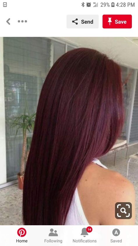 Burgundy Highlights On Brown Hair, Burgundy Short Hair, Burgundy Hair Ideas, Short Burgundy Hair, Hair Color Dark Brown, Brown Hair Long, Highlights On Brown Hair, Burgundy Highlights, Ideas For Food