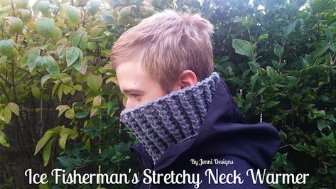 Mens Cowl, Bernat Softee Chunky Yarn, Crochet Men, Crochet Neck Warmer, Crochet Cap, Cowl Pattern, Cowl Scarf, Scarf Crochet Pattern, Crochet Cowl