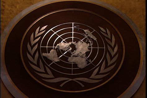 New York City, NY; United Nations emblem in Security Council chamber Stock Footage,#United#Nations#NY#York United Nations Wallpaper, Model United Nations Aesthetic, United Nations Aesthetic, United Nations Office, New York United Nations, Mock United Nations, Council Chamber, United Nations Headquarters In New York, United Nations Security Council