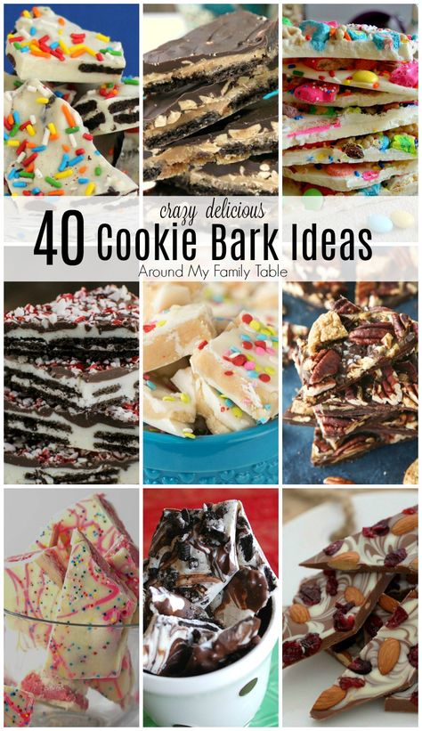 Thanksgiving Bark Candy, Bark Snack Ideas, Creative Candy Ideas, Candy Bark Ideas, Holiday Bark Ideas, Chocolate Brittle Bark, Thanksgiving Bark Recipes, Cookie Bark Recipes, Christmas Candy Bark Recipes