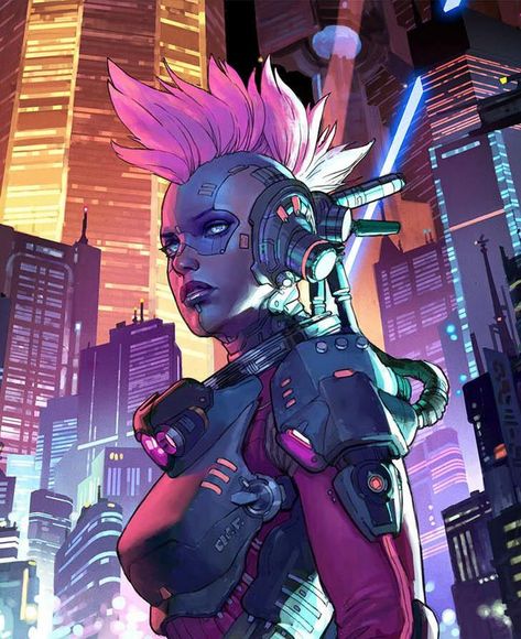 Cyberpunk Art - art post - Imgur Cyberpunk Character Design, Normal Style, Magic: The Gathering, Cyberpunk 2020, Art Cyberpunk, Cyberpunk Rpg, Rpg Horror, New Retro Wave, Cyberpunk Aesthetic